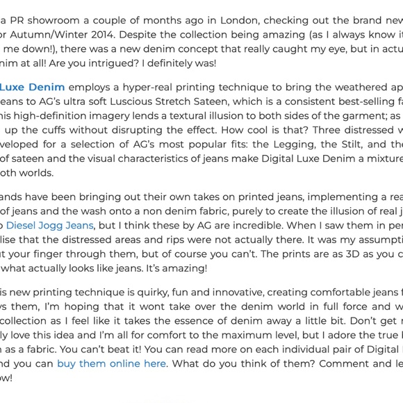 AG Digital Lux Jeans Size 27 - Picture 6 of 6